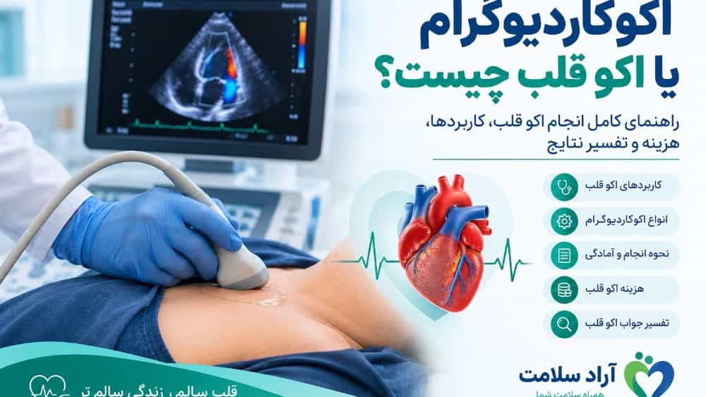 اکوکاردیوگرام یا اکو قلب چیست؟